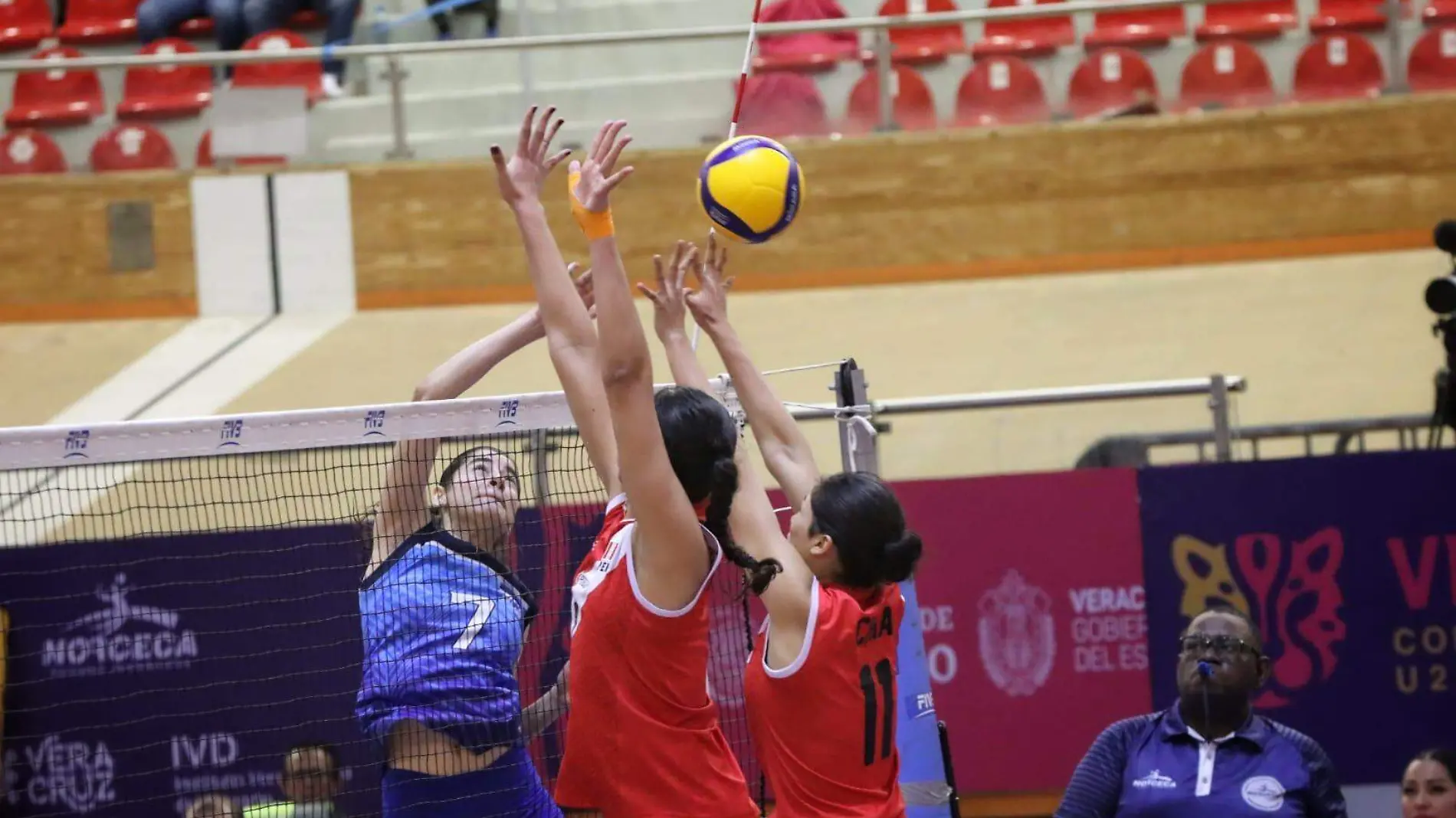 Copa Panamericana U23 Femenil de Voleibol en el Velódromo